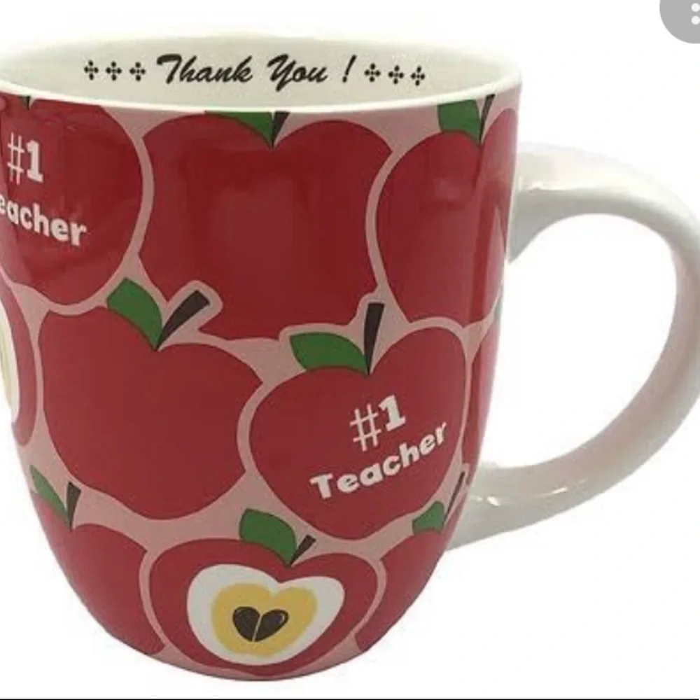 - Beautiful Number 1 teacher Thank you Bog Mug New